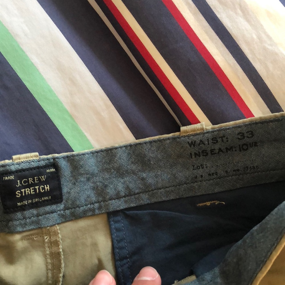 J crew khaki pants never worn for sale